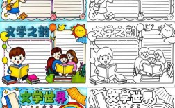 文学常识小报高清版包含哪些经典文学知识点？