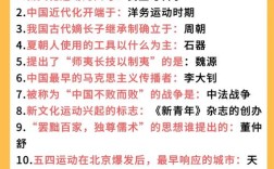 事业单位人文历史常识有哪些必考点？