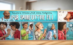 预防流感小常识漫画，哪些细节容易被忽略？