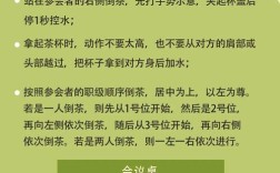 会议接待倒水有何礼仪常识？