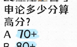 国考行测申论满分多少