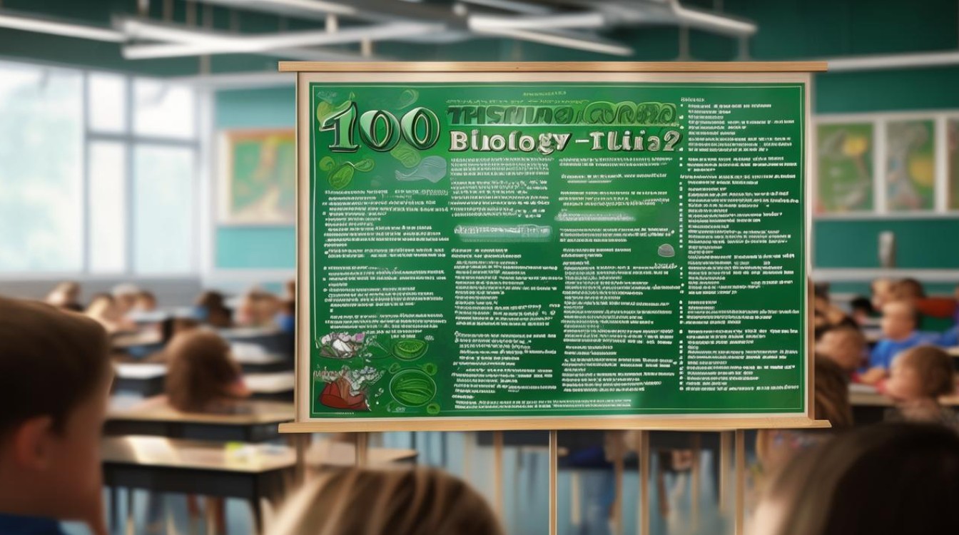 生物常识选择题，生物常识选择题100道-图1
