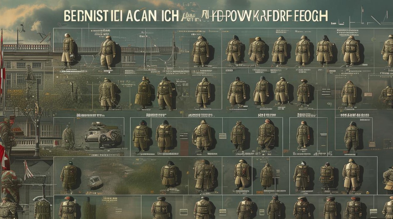 英国陆军编制具体有哪些层级？军衔体系与常见编制规模是怎样的？-图1