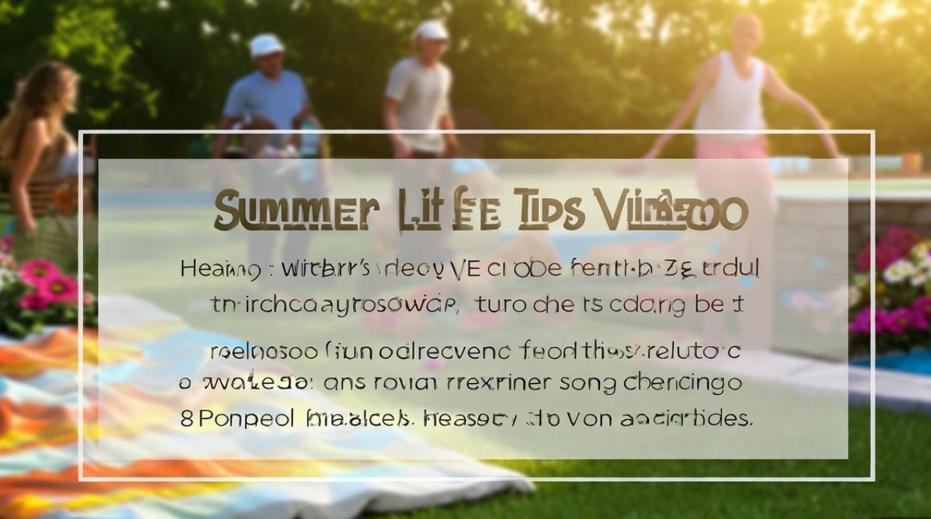 夏季生活小常识视频，有哪些实用妙招能让你轻松过夏天？-图1