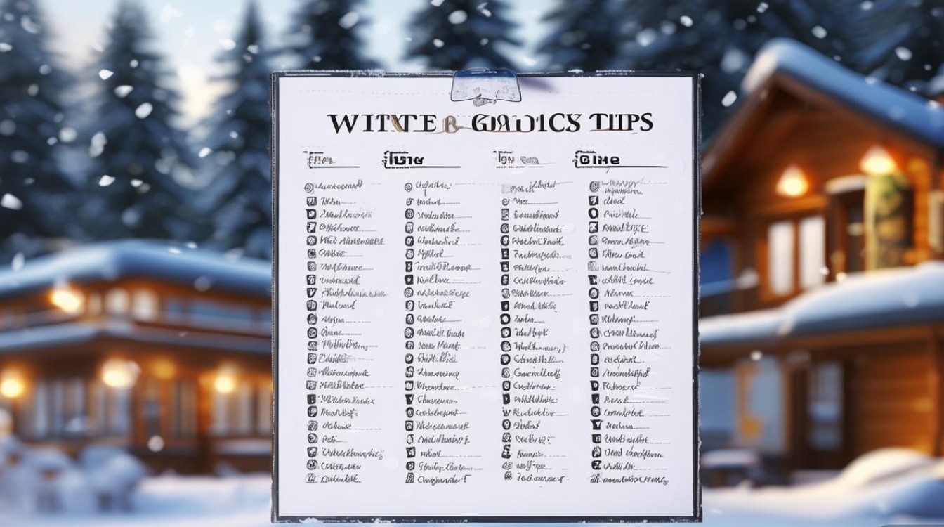 冬天小常识100条简短，哪些最实用？-图1