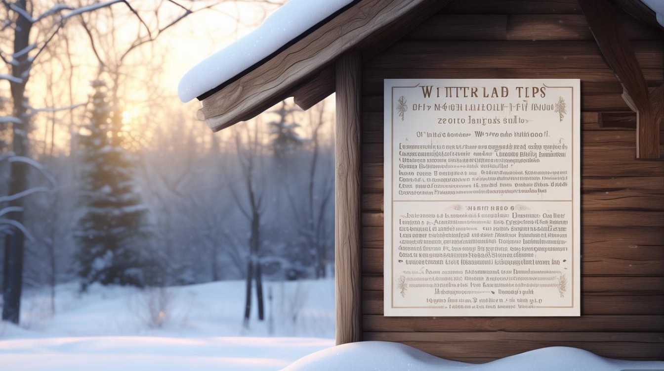 冬季养生健康小常识有哪些需要注意的细节？-图1