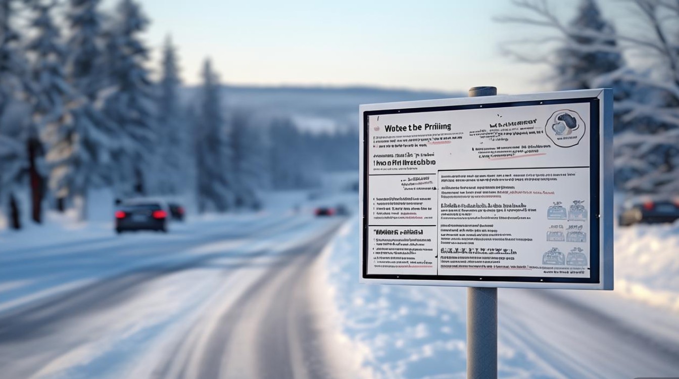 冰雪天气行车安全常识有哪些要点需牢记?-图1 冰雪天气行车安全常识有哪些要点需牢记?-图1