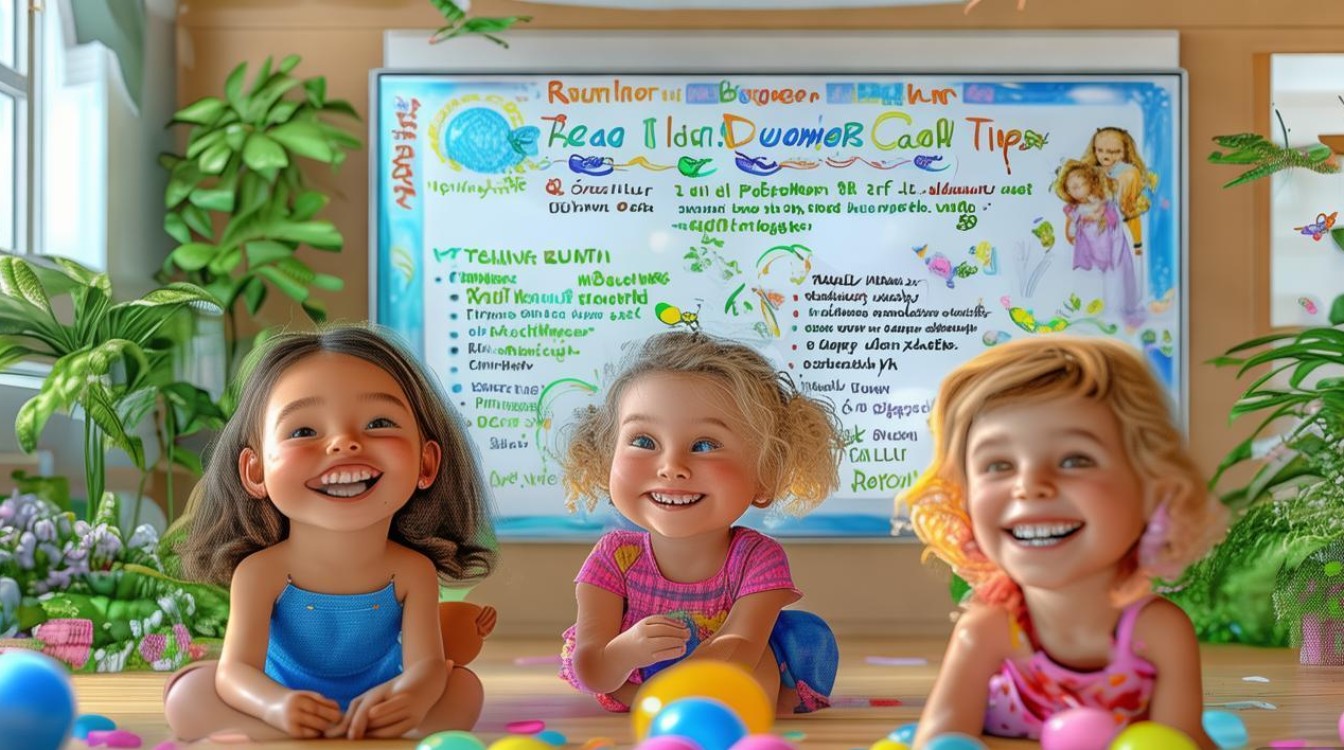 幼儿园夏季保健，如何防暑+防病+促健康？-图1