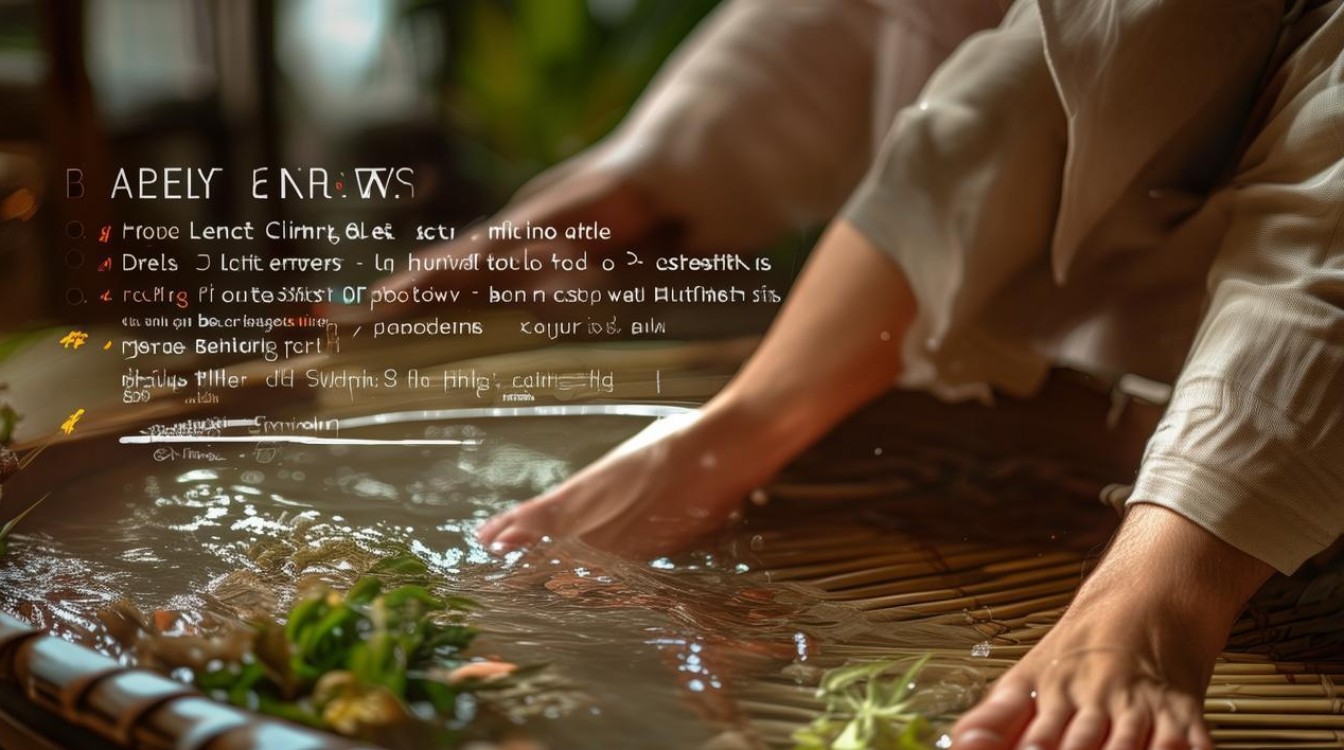 2025最新泡脚养生图，这3类人泡脚反而伤身？-图1