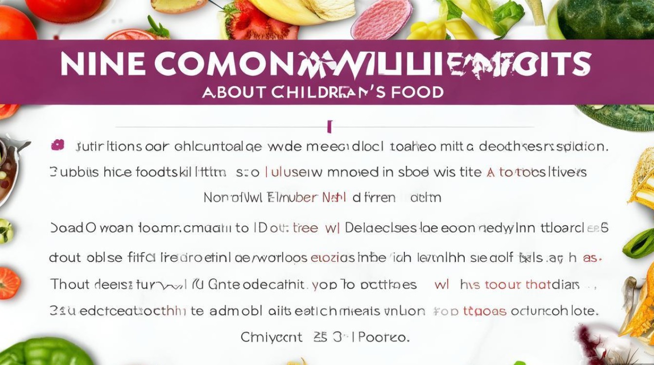 儿童食品九个常识，哪些是家长必须知道的？-图1