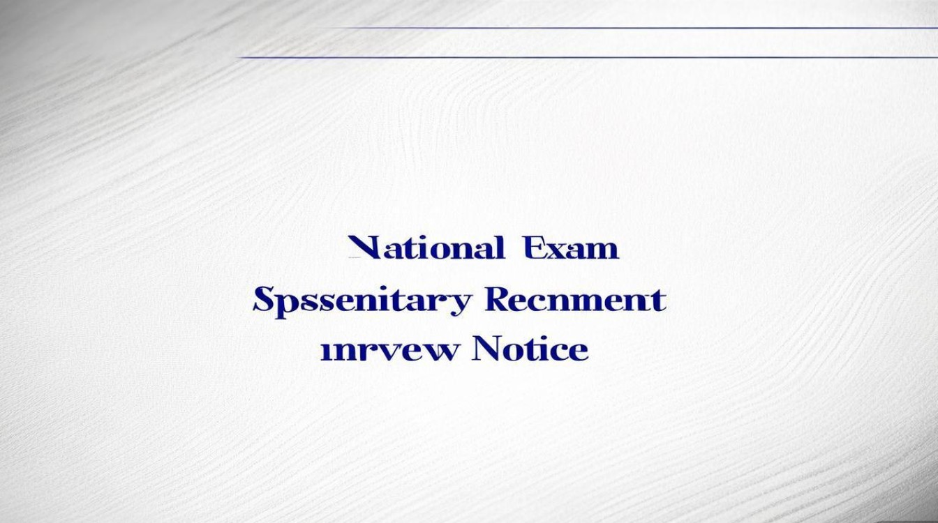 国考补录面试通知何时发布?-图1 国考补录面试通知何时发布?-图1