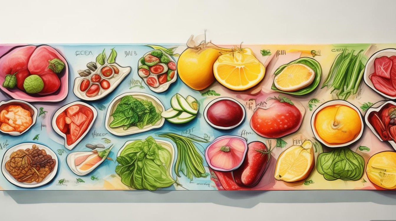 饮食常识手抄报图片有哪些内容？-图1