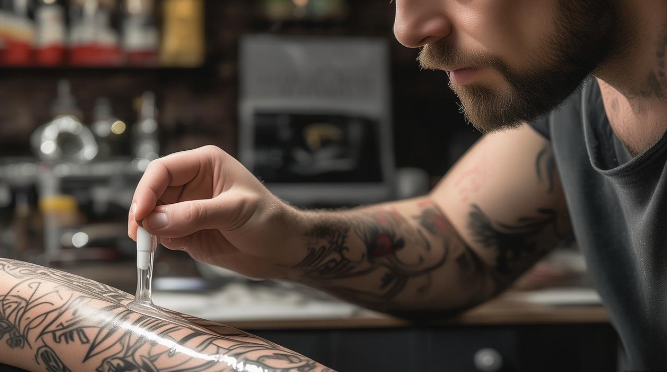 凡士林纹身时到底该不该用?-图1 凡士林纹身时到底该不该用?-图1