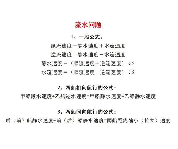 国考水流问题，如何快速求解与避坑？-图1
