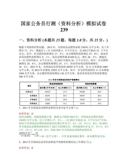 国考数理分析考什么？难度如何？-图1