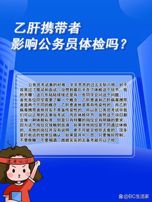 国考乙肝报考有限制吗？体检标准如何规定？-图1