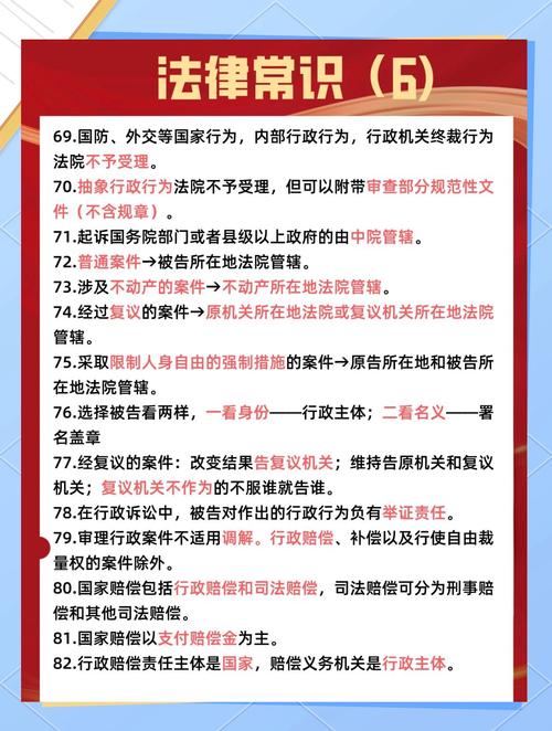 公务员考试法律常识核心考点有哪些？-图1