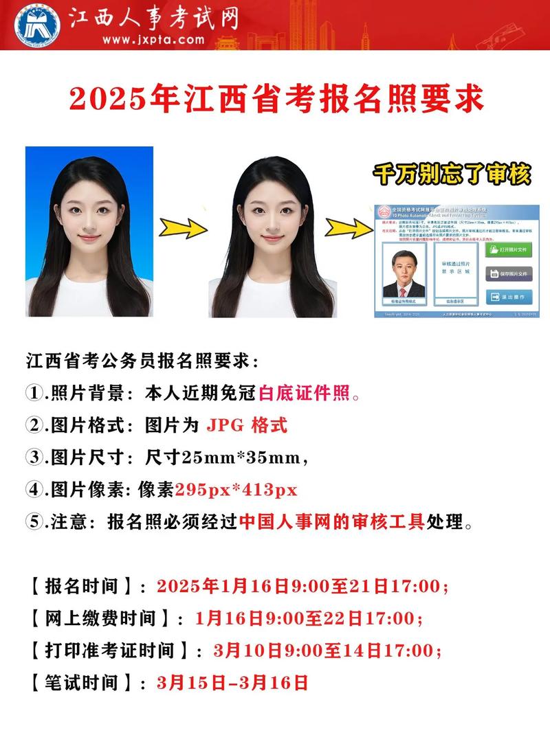 国考报名证件照有哪些具体要求？-图2