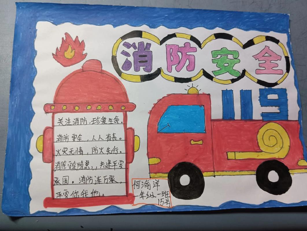 防火小常识手抄报该写哪些内容?-图3 防火小常识手抄报该写哪些内容?-图3