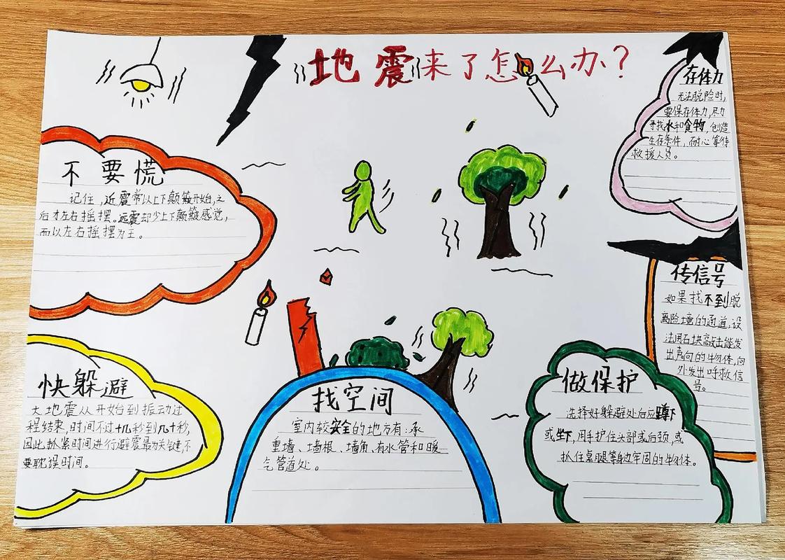 地震小常识手抄报该写哪些内容?-图1 地震小常识手抄报该写哪些内容?-图1