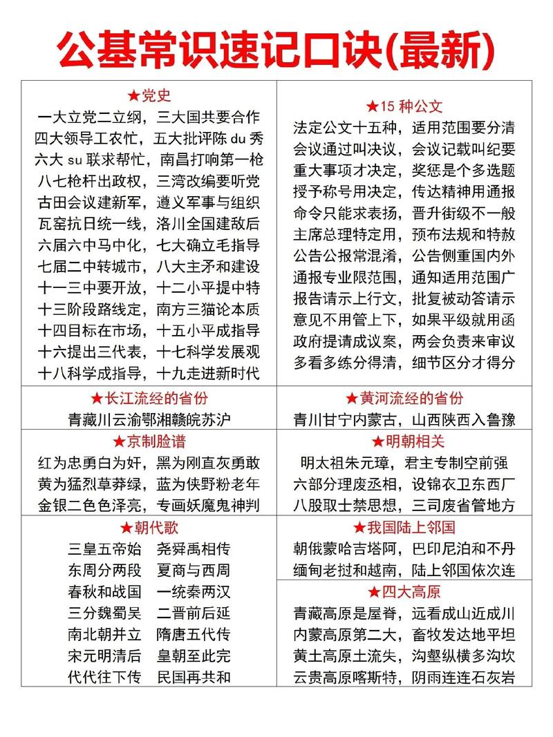 公考常识40000道，如何高效备考？-图3