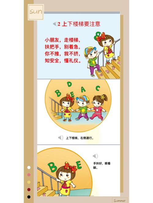 幼儿楼梯安全儿歌,如何唱出安全好习惯?-图1 幼儿楼梯安全儿歌,如何唱出安全好习惯?-图1