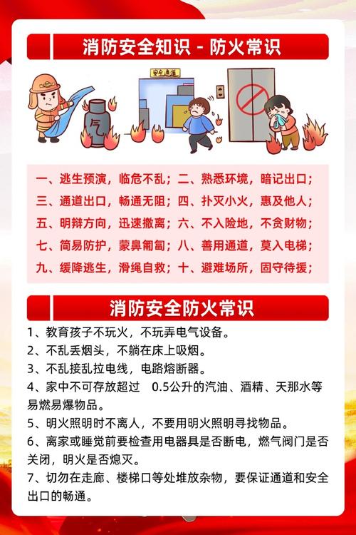 幼儿园消防安全小常识有哪些要点?-图1 幼儿园消防安全小常识有哪些要点?-图1