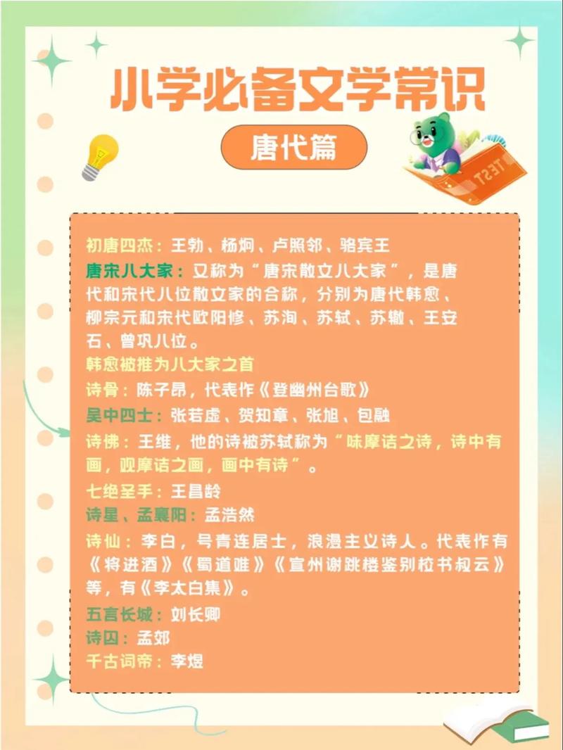 唐朝文学常识视频中，哪些核心知识点最值得深入探讨？-图1