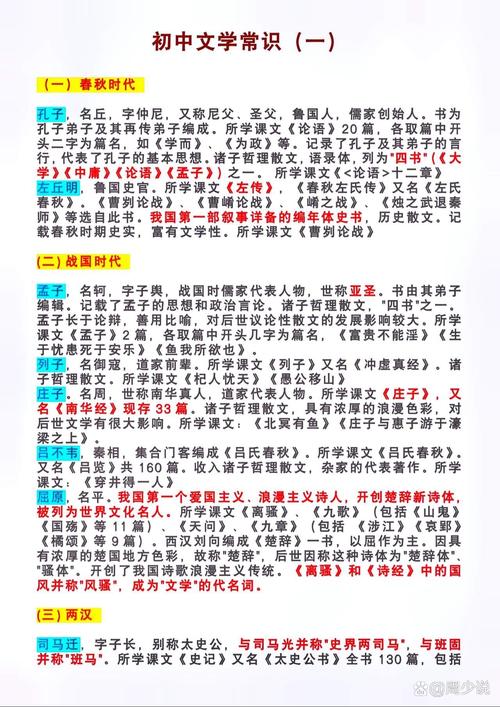 成都小升初文学常识-图3 成都小升初文学常识-图3