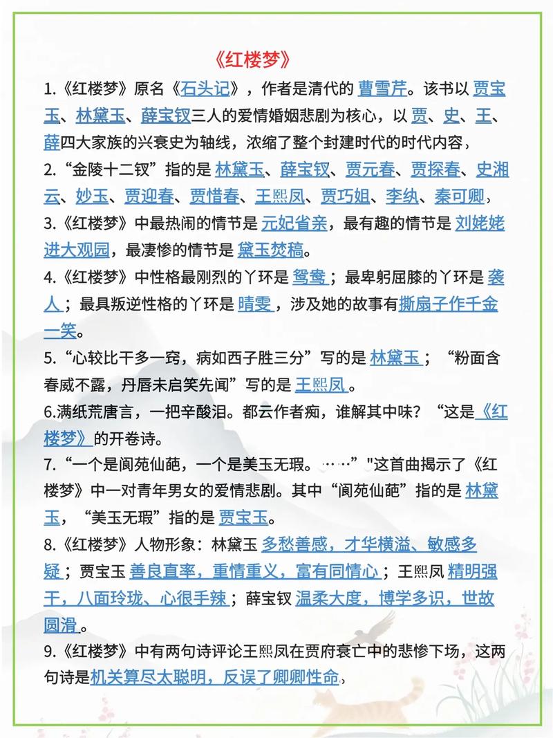 小升初文学常识考点-图2