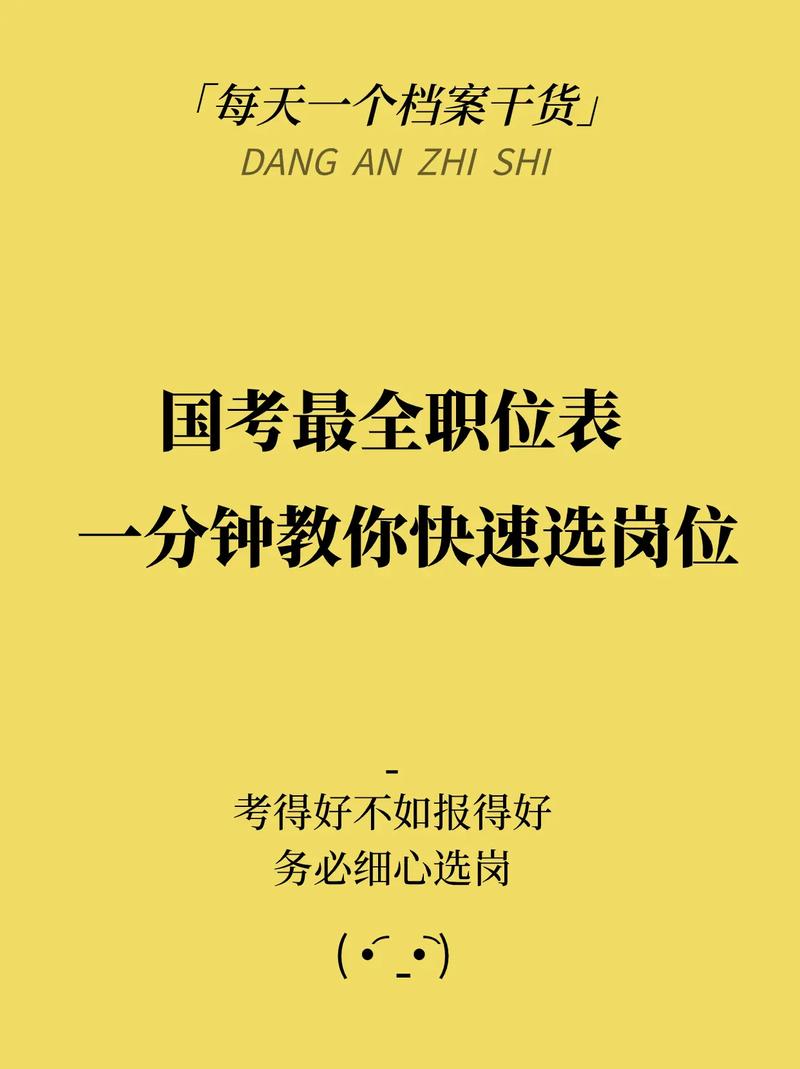 国考职位选择有哪些关键因素？如何避开热门岗位的激烈竞争？-图1