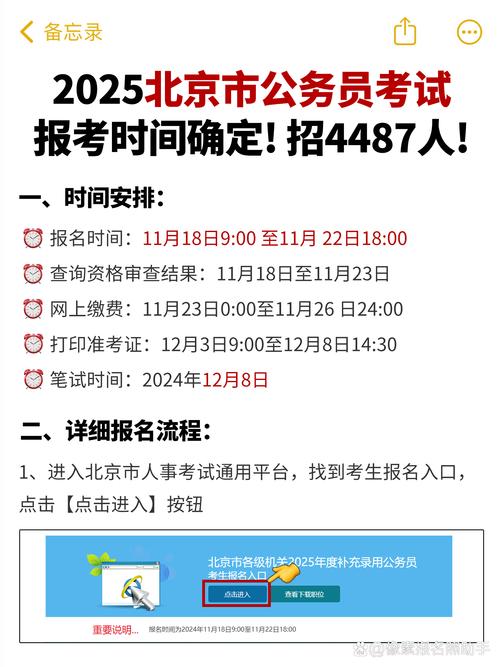 公务员国考的报名时间-图2