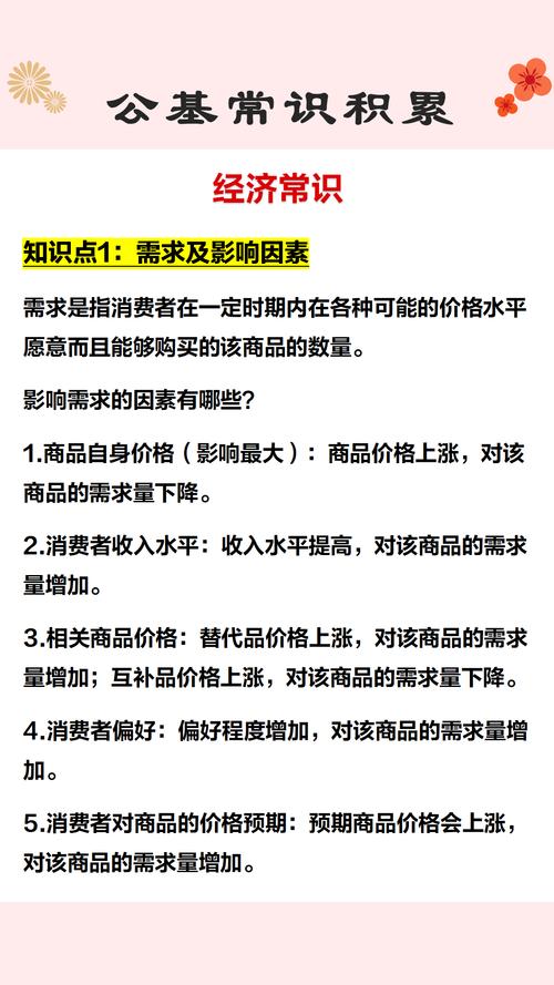 公务员考试经济常识常考哪些核心考点？如何高效掌握这些知识点？-图2