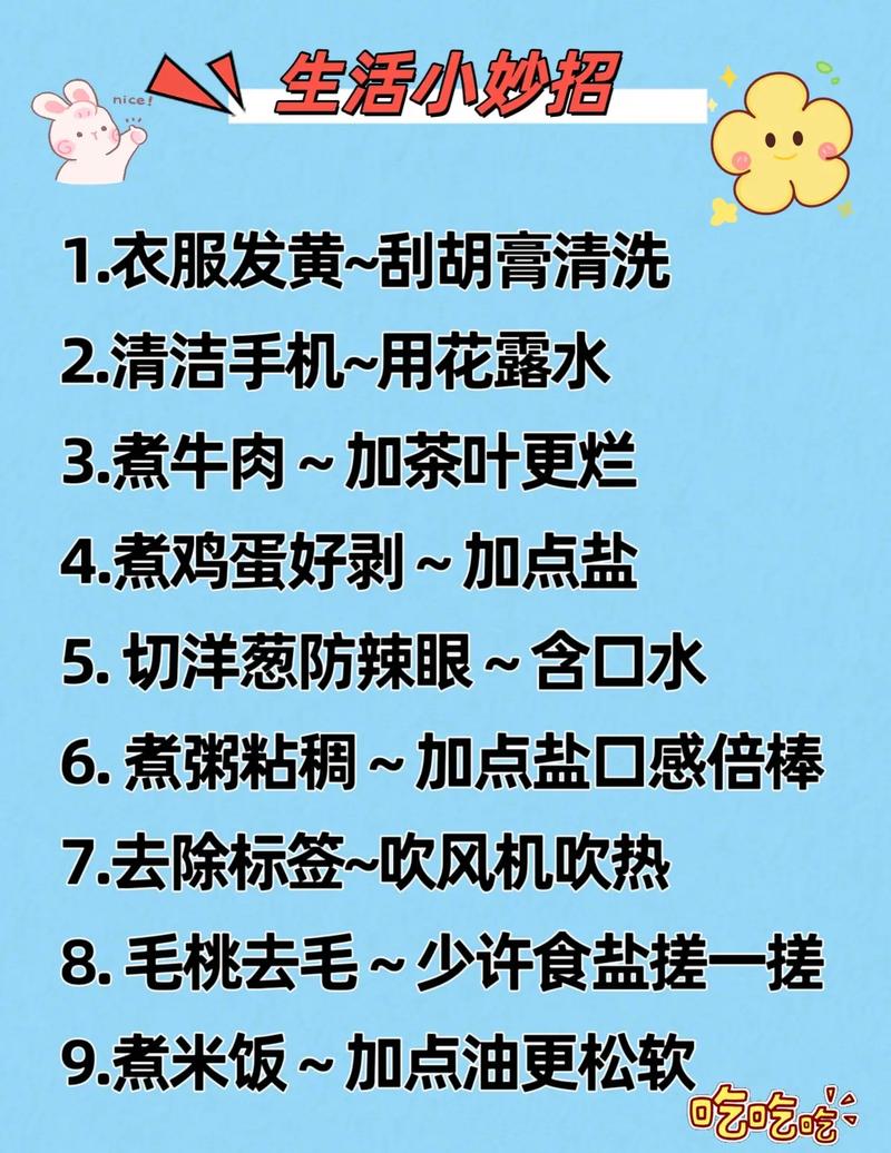 生活中的小常识真的只是小吗?藏着哪些我们忽略的大智慧?-图2 生活中的小常识真的只是小吗?藏着哪些我们忽略的大智慧?-图2