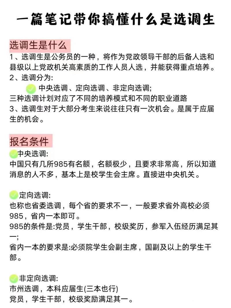 2026选调生常识-图1 2026选调生常识-图1