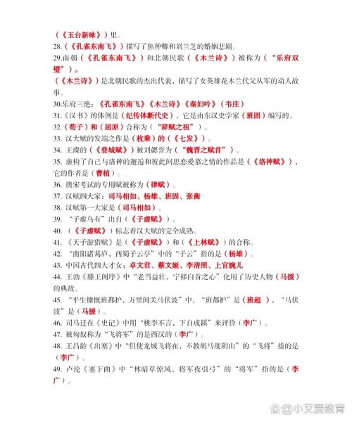 秦汉时期文学常识-图1