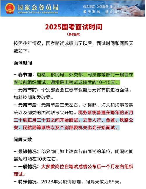 2026国考面试具体时间何时公布？不同岗位面试安排是否有差异？-图3