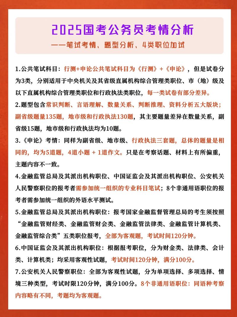 国考各岗位考情差异大？竞争比、进面分数线、考试内容有何不同？-图2