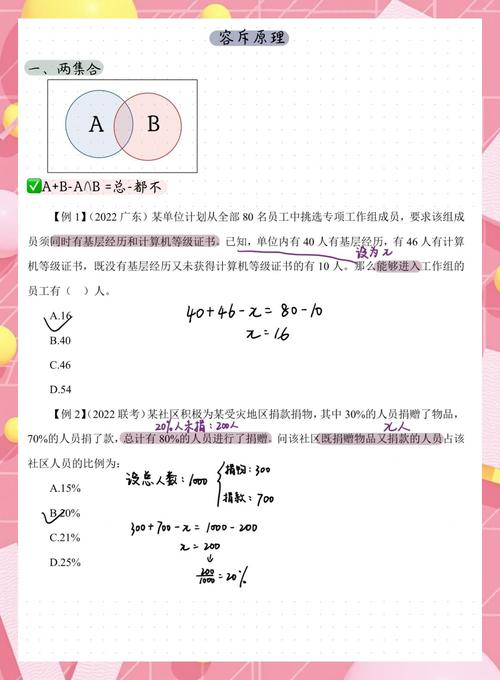 国考行测容斥问题到底考多少分？高频考点和解题技巧有哪些？-图1