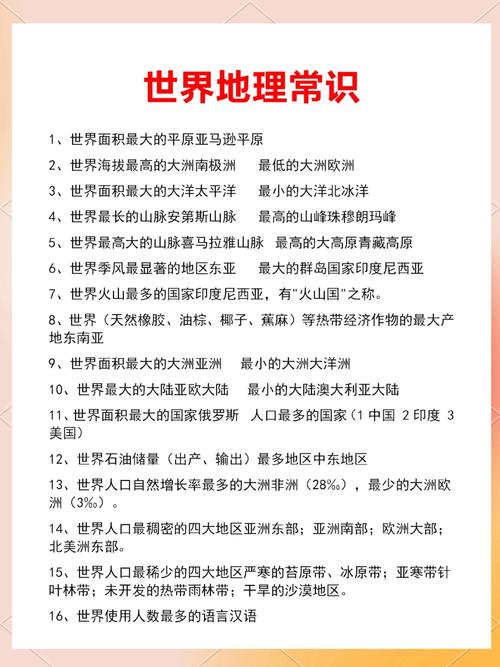 外国常识知识大全涵盖哪些国家与领域的核心知识点?-图1 外国常识知识大全涵盖哪些国家与领域的核心知识点?-图1